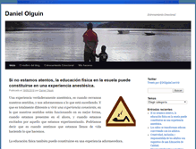 Tablet Screenshot of danielolguin.com.ar